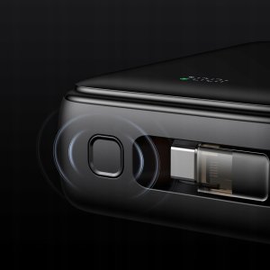 Mcdodo Powerbank 20000MAH do telefonu z wbudowanym kablem 3 X USB-C USB-A 9