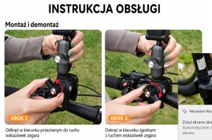 PEYTECH Uchwyt Pomocniczy Do Kamer GoPro DJI Insta360 Zacisk Rura 360 (UPDK) 9