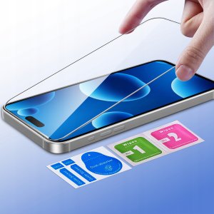 krainaGSM Etui do Iphone 16 z pierścieniem magnetycznym do Magsafe + szkło 9H 4