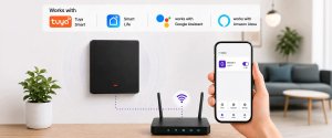 Qoltec Inteligentny 1-kanałowy włącznik wyłącznik światła | Wi-Fi | Timer | Tuya (5901878527222) 4