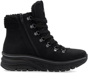Buty trekkingowe damskie Rieker Wodoodporne trapery damskie ocieplane czarne 48034-00 37 9