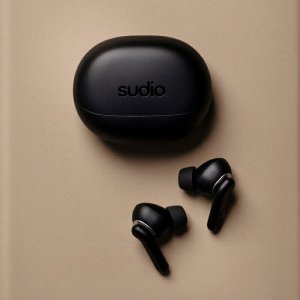 Słuchawki Sudio Earbuds | E4 Pro | Bluetooth | In-ear | Microphone | Midnight Black | Noise canceling | Noise reduction | Wireless (E4PROBLK) 4