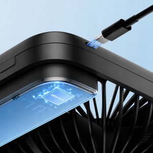 Wentylator Zenwire Wiatrak USB Cichy mini wentylator biurkowy biwakowy chłodzenie 10000mAh 8