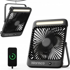Wentylator Zenwire Wiatrak USB Cichy mini wentylator biurkowy biwakowy chłodzenie 20000mAh 2