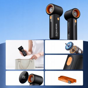 Wentylator Zenwire Mocny wiatrak USB 15000RPM mini wentylator ręczny chłodzenie 10000mAh 4