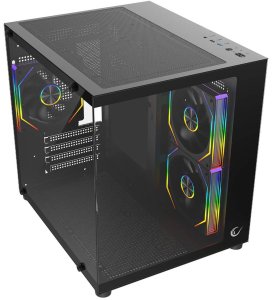 Obudowa Rampage Lumid ARGB czarna (LUMID-BLACK) 2