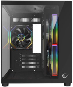 Obudowa Rampage Lumid ARGB czarna (LUMID-BLACK) 4