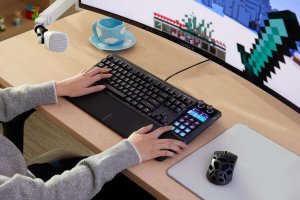 Klawiatura Corsair Galleon 100 SD RGB Mechanical Gaming Keyboard, Backlit RGB LED, MLX Pulse, Black, Black PBT Keycaps 3