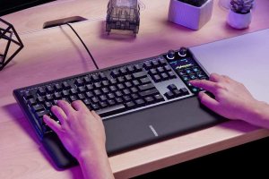 Klawiatura Corsair Galleon 100 SD RGB Mechanical Gaming Keyboard, Backlit RGB LED, MLX Pulse, Black, Black PBT Keycaps 6