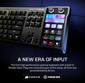 Klawiatura Corsair Galleon 100 SD RGB Mechanical Gaming Keyboard, Backlit RGB LED, MLX Pulse, Black, Black PBT Keycaps 7