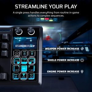 Klawiatura Corsair Galleon 100 SD RGB Mechanical Gaming Keyboard, Backlit RGB LED, MLX Pulse, Black, Black PBT Keycaps 8