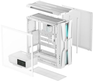 Obudowa Deepcool Integrated Liquid Cooling Case | GENOME III | Full-Tower | ATX PS2 (maximum length: 180mm) | White (R-GENOME-WHALA3-G-3) 9