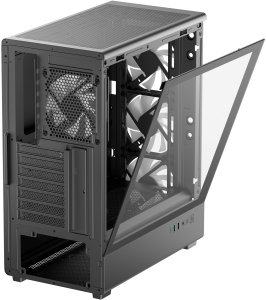 Obudowa Deepcool Case | CC550 4F | Mid Tower | ATX PS2 (maximum length: 180 mm) | Black (R-CC550BKANA4-G) 5