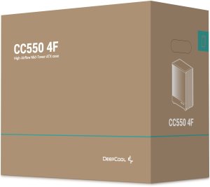 Obudowa Deepcool Case | CC550 4F | Mid Tower | ATX PS2 (maximum length: 180 mm) | Black (R-CC550BKANA4-G) 10