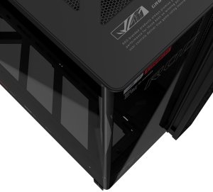 Obudowa Crono ASUS case ROG Cronox ARGB, E-ATX, Przezroczysta ścianka boczna, 4x120mm ARGB, czarna (90DC00T0-B09030) 14