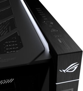 Obudowa Crono ASUS case ROG Cronox ARGB, E-ATX, Przezroczysta ścianka boczna, 4x120mm ARGB, czarna (90DC00T0-B09030) 15