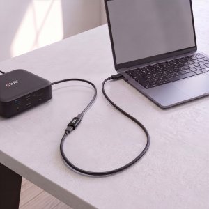 Adapter USB Club 3D CLUB3D kabel USB USB4 Gen 3x2 USB C 40 Gbit/s 240 W czarny (CAC-2507) 4