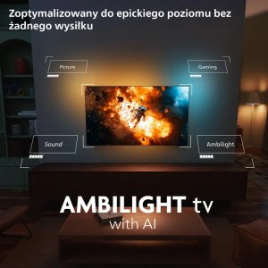 Telewizor Philips 65PQS8611/12 QLED 65'' 4K Ultra HD Titan OS Ambilight 6