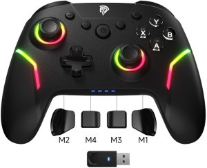 Pad EasySMX EasySMX X20 Pad bezprzewodowy PC/Switch/iOS/Android/Steam Deck czarny 6