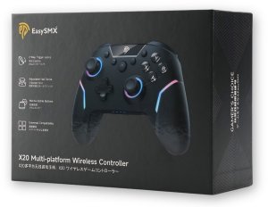 Pad EasySMX EasySMX X20 Pad bezprzewodowy PC/Switch/iOS/Android/Steam Deck czarny 8