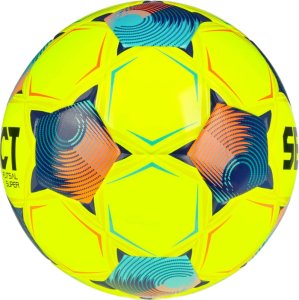 Select Piłka nożna FB Futsal Super v26 FIFA Quality Pro żółto-niebieska 1021350 300006 4 3
