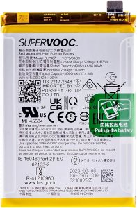 Bateria Samsung BLP907 do Oppo Reno 7 4G / 8 4G / 8 Lite 5G Oryginał Service Pack 2