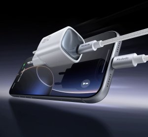 Ładowarka Mcdodo Nano GaN 1x USB-C 45W + kabel USB-C Biała (CH-4432) 2