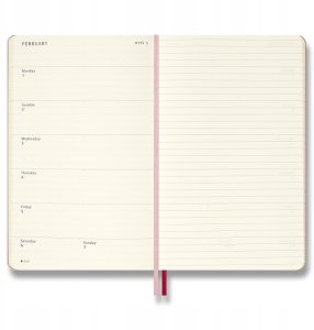 Moleskine Kalendarz tygodniowy 2026 Sakura, 18M, L, 13x21cm (MS-9278625) 5