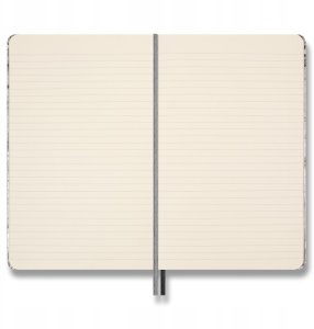 Moleskine Zestaw NASA: 2 przypinki + 1 notes L w linie + 4 ołówki (MS-9277543) 4