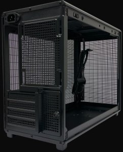 Obudowa LC-Power Geh Micro ATX Gaming 718MB Cuboid Black (LC-718MB-ON) 6