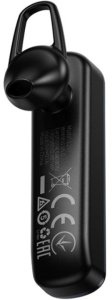 Słuchawki Hoco Słuchawka bezprzewodowa mono (ENC, BT 6.0, 130mAh) E201 czarna 3