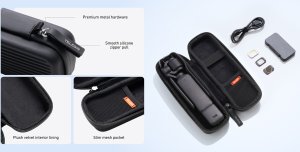 Pokrowiec Telesin TELESIN S6-PRC-26BK-TDJ Etui do kamer DJI Osmo Pocket 4
