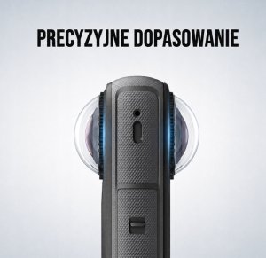 Osłona na obiektyw PEYTECH Premium Lens Guards do Insta360 X4 Air Szkło Hartowane 2 szt. (5908420566456) 2