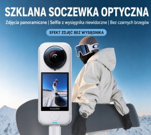 Osłona na obiektyw PEYTECH Premium Lens Guards do Insta360 X4 Air Szkło Hartowane 2 szt. (5908420566456) 6