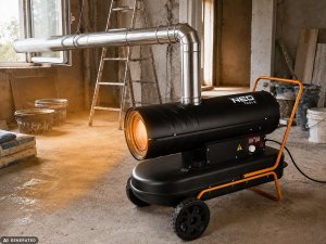 Neo Nagrzewnica olejowa z odprowadzeniem spalin 20kW (90-086-1) 7