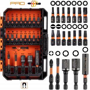 Tactix Bity i nasadki udarowe z adapterem 42 sztuki 4