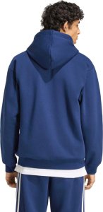 Adidas Bluza męska Essentials 3-Stripes Fleece Full-Zip Hoodie granatowa KY4144 M 3