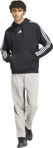 Adidas Bluza męska Essentials 3-Stripes Fleece Hoodie czarna KY6602 L 6
