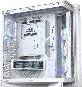 Obudowa Asus ROG CRONOX GR801 CURVE TG ARGB White Midi Tower Biały (90DC00T3-B09030) 5