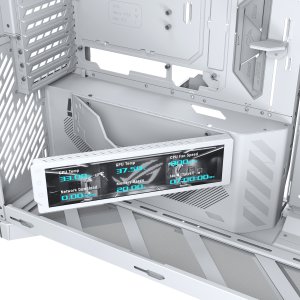 Obudowa Asus ROG CRONOX GR801 CURVE TG ARGB White Midi Tower Biały (90DC00T3-B09030) 6