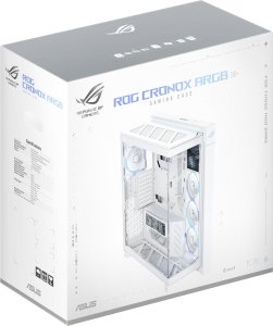 Obudowa Asus ROG CRONOX GR801 CURVE TG ARGB White Midi Tower Biały (90DC00T3-B09030) 10