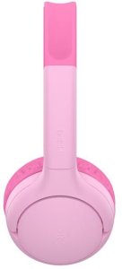 Słuchawki Belkin Zestaw słuchawkowy przewodowy i bezprzewodowy Opaska na głowę muzyka Bluetooth różowy (AUD012HQPK) 3