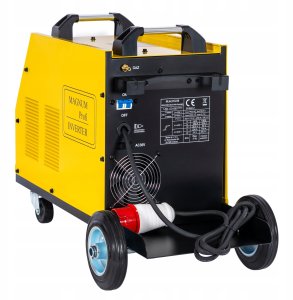 Magnum PÓŁAUTOMAT SPAWALNICZY INVERTOROWY MIG-250/2 DUAL PULSE SYNERGIA, MMA, 230/400, 230V-200A/60%, 400V-250A/60%, 4X4, GP50, D300 (29080) 3