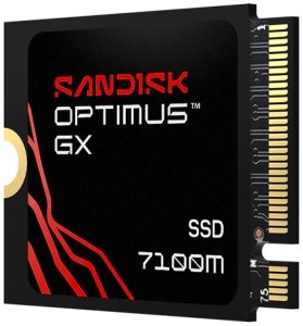 Dysk SSD SanDisk Optimus GX 7100M - SSD - 1 TB - wewnętrzny - M.2 2230 - PCIE 4.0 x4 (NVME) 2