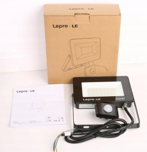 Naświetlacz GE Lighting LED LEPRO 340006-DW-EU 50W 5000K IP65 z czujnikiem ruchu (PR340006-DW-EU) 6