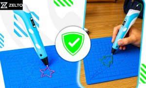 Długopis 3D XMaster Pen Drukarka Dla Dzieci Mata 9m Wkłady Szablon Kreatywny Zestaw (18628014810) 3