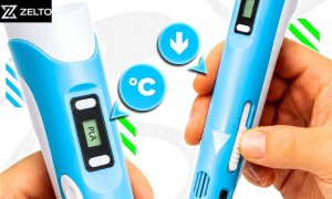 Długopis 3D XMaster Pen Drukarka Dla Dzieci Mata 9m Wkłady Szablon Kreatywny Zestaw (18628014810) 4