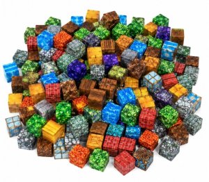 Bounn Klocki konstrukcyjne magnetyczne szeÅciany 2 cm Wodospad 200 elementÃ³w (ST0819124B) 2