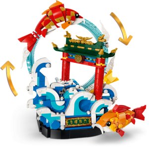 LEGO Klocki 80120 Karp przeskakuj�cy przez Smocz� Bram� (5702018062722) 2
