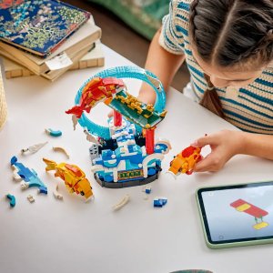 LEGO Klocki 80120 Karp przeskakuj�cy przez Smocz� Bram� (5702018062722) 3